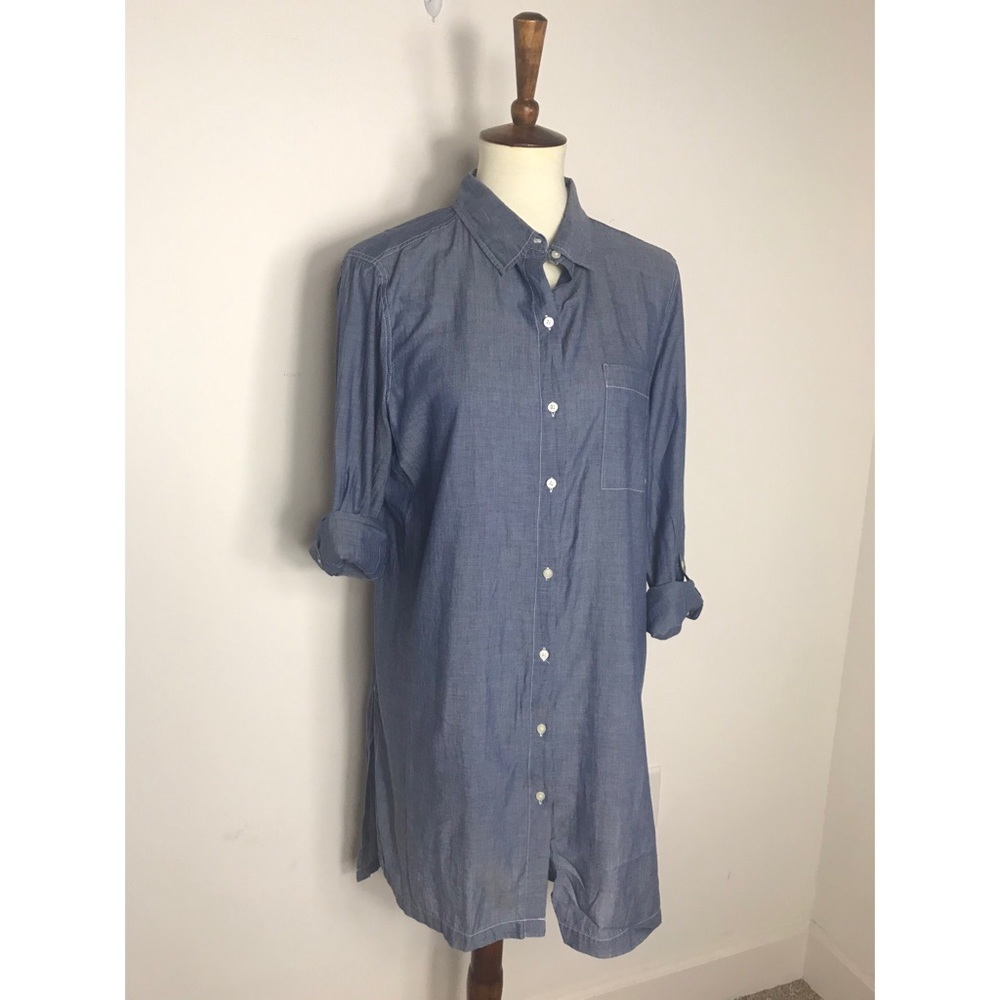 Pure DKNY 100% Cotton light Weight Tunic Top